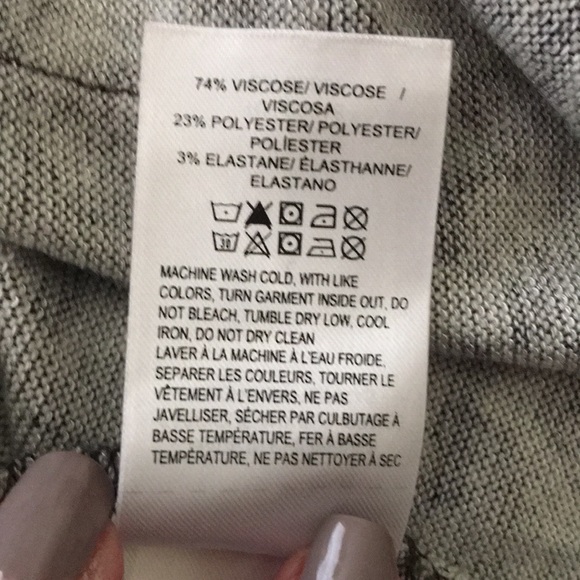 LUCKY BRAND Hooded Cardigan (Size: L) NWT - Picture 10 of 16